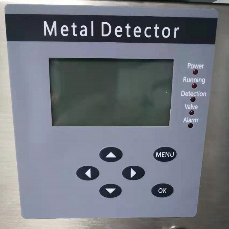 Powders Metal Separator Free Fall Metal Detection System